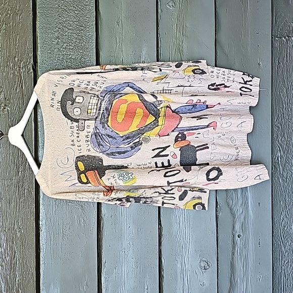 COEUR DE VAGUE Cartoon Oversized Sweater - Picture 5 of 7